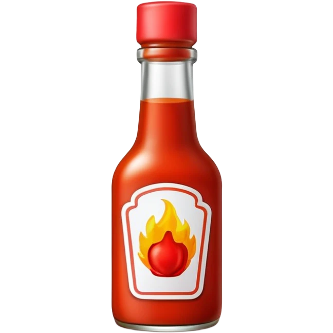 hot sauce bottoe emoji