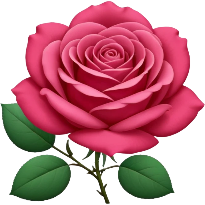 rose shape flower, no stem, use color code 0019ff for petals emoji