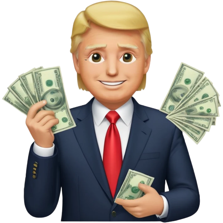 trump wird Money emoji