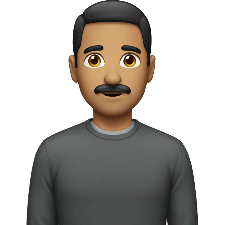 hispanic man with short mustache  emoji