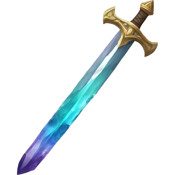 crystal geode sword emoji