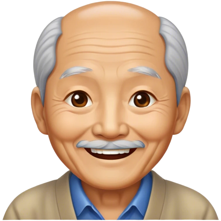 A korean old man emoji