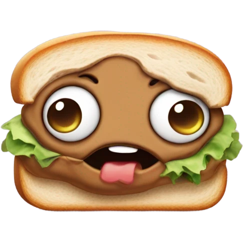 doo doo sandwich emoji