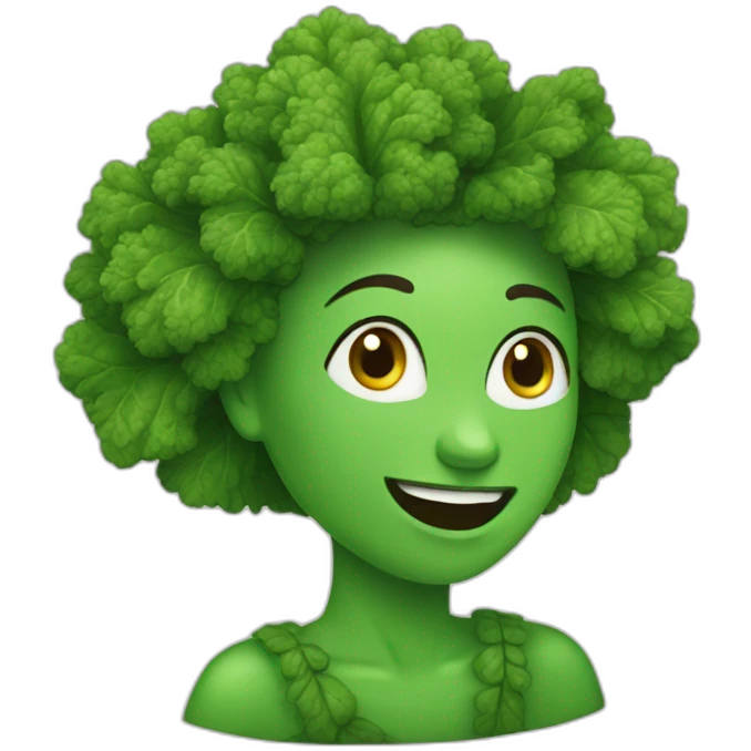 Kale vrouw emoji