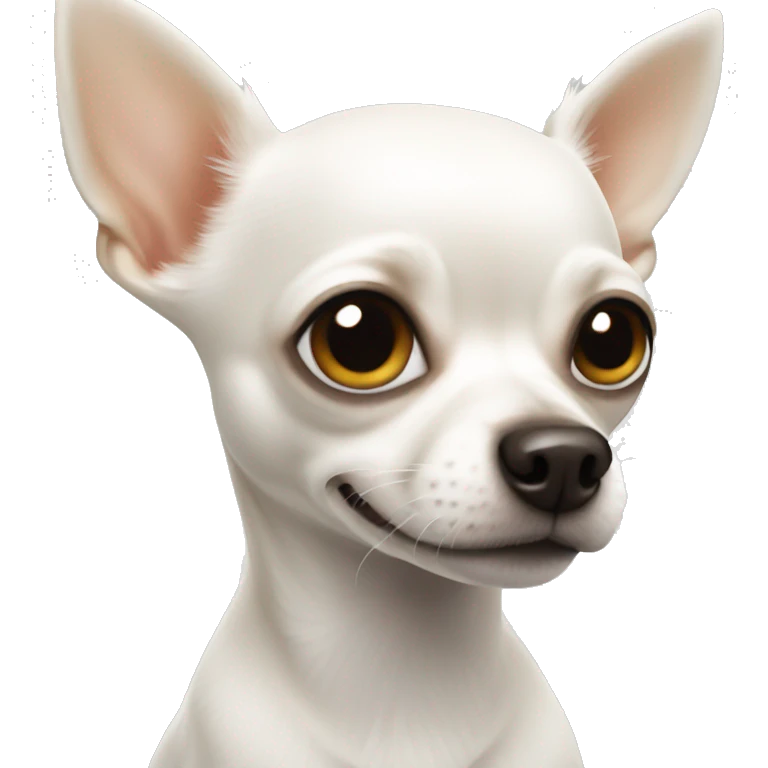 White chihuahua emoji
