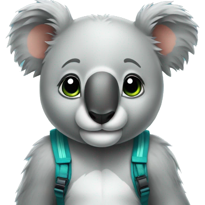 athlete koala emoji