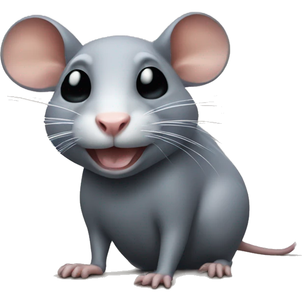 Cool rat emoji