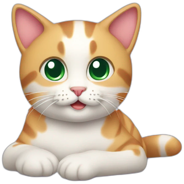 Cure cat emoji