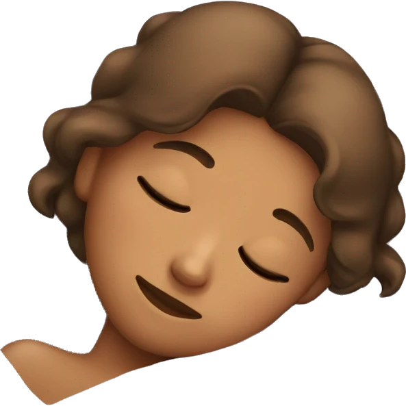 Girl sleeping emoji