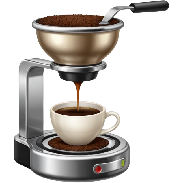 Coffee portafilter emoji