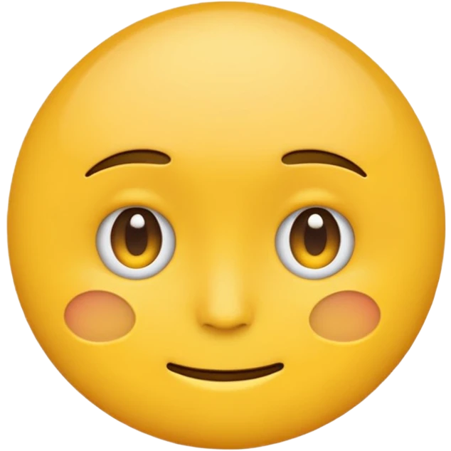 Emoji face, side eyeing  emoji