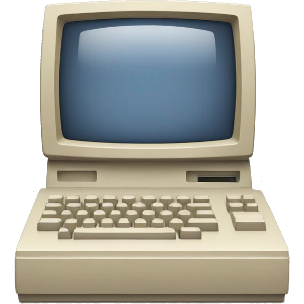 vintage macintosh emoji