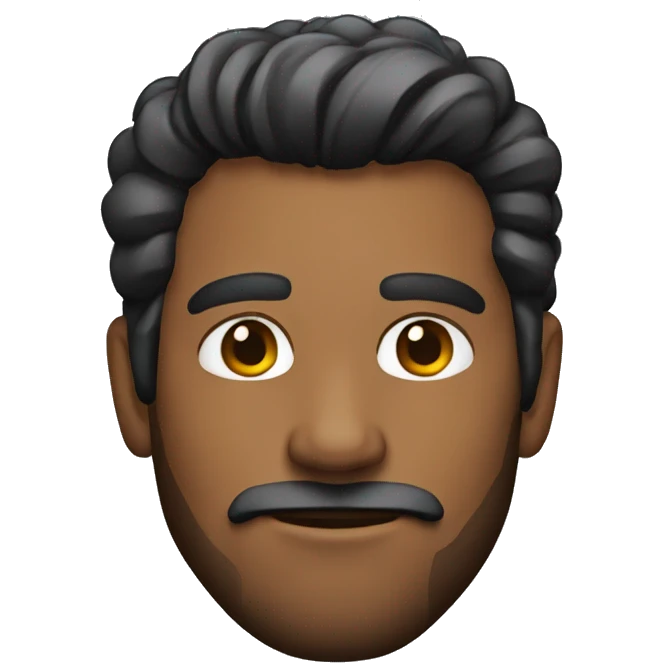 cool guy with sideburns emoji