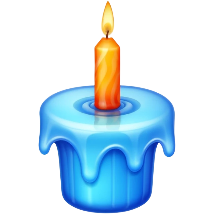 jelly on birthday candle emoji