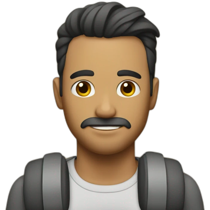 HOMBRE HACIENDO PODCAST emoji