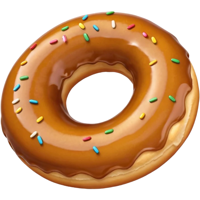 plain donut emoji