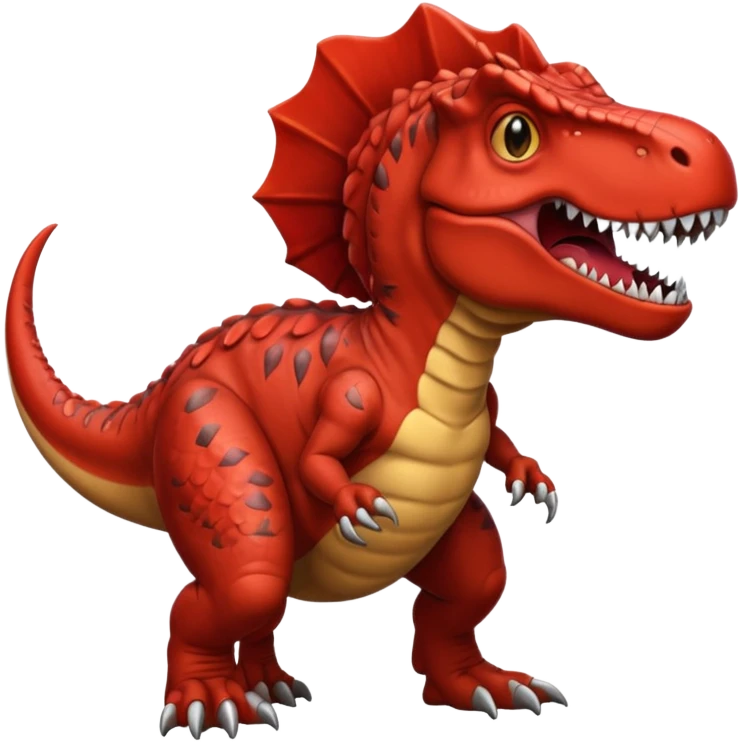 red t-rex emoji