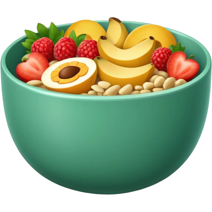 healthy bowl emoji