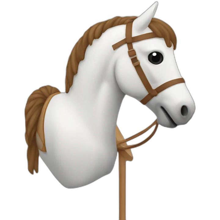 Hobby horse emoji