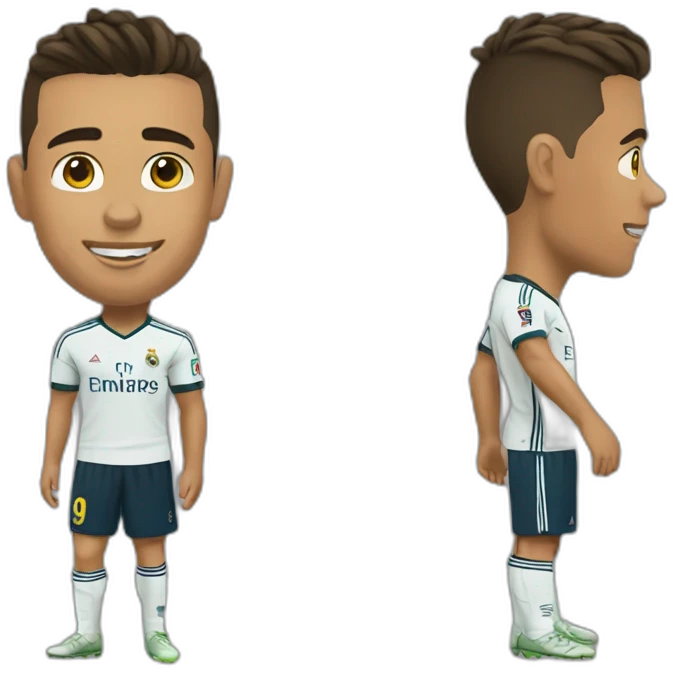 Ronaldo qui fait siuu emoji