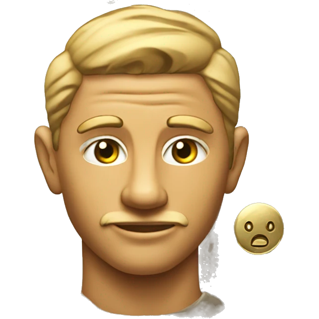 fenec sahara face on goden coin emoji