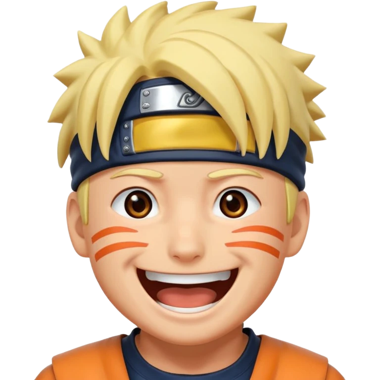 Naruto laugh reactions emoji