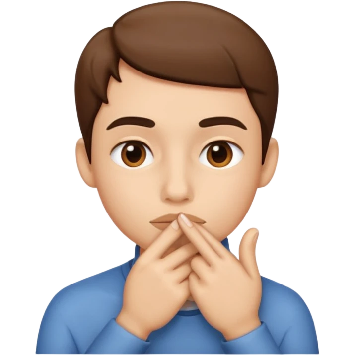 🫂🤫 emoji
