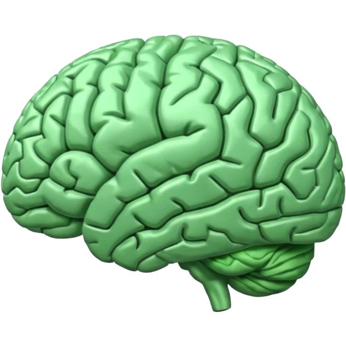 brain made from money emoji