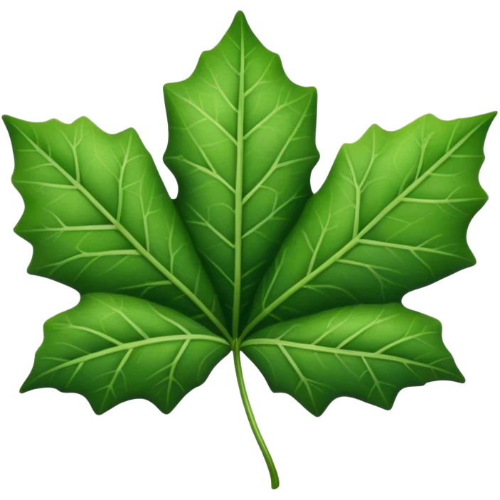 single ivy leaf vine emoji