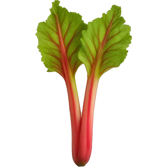 rhubarb emoji