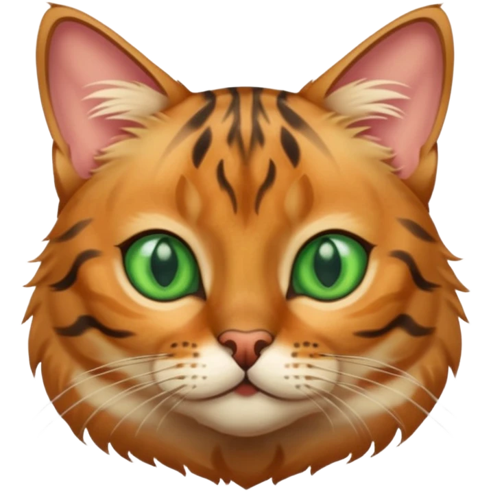 cute Bengal cat emoji