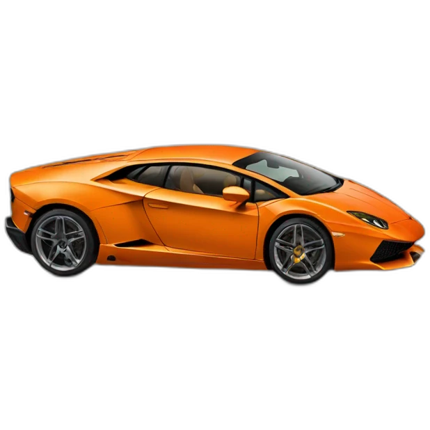lamborghini orange emoji