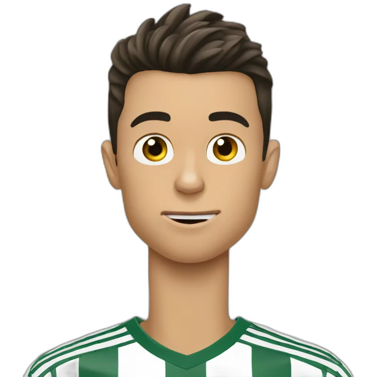 Cristiano ronaldo picking nose emoji