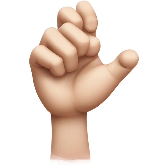 heart sign with pointer finger and thumb  emoji