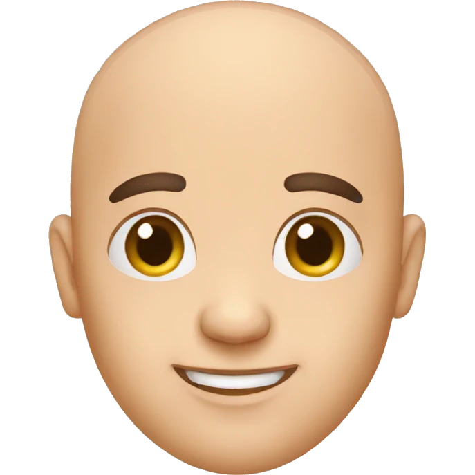 Bald emoji