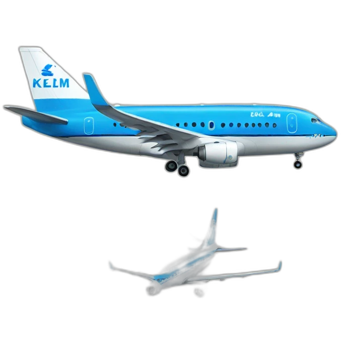 KLM plane emoji