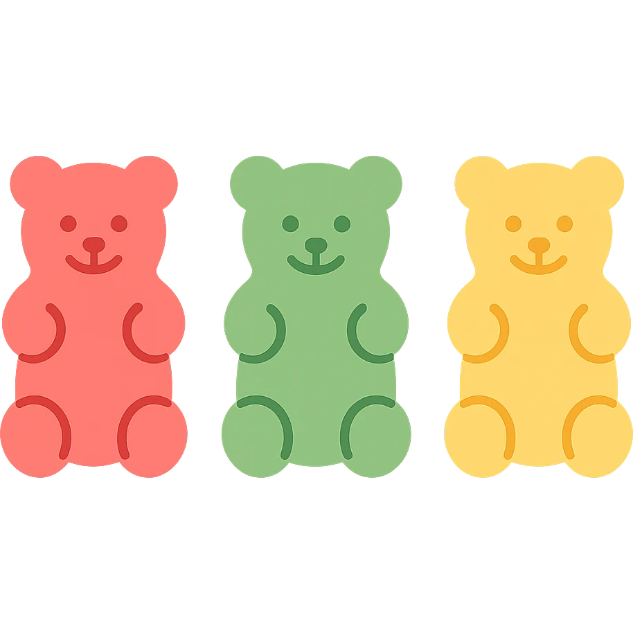 gummy bears emoji