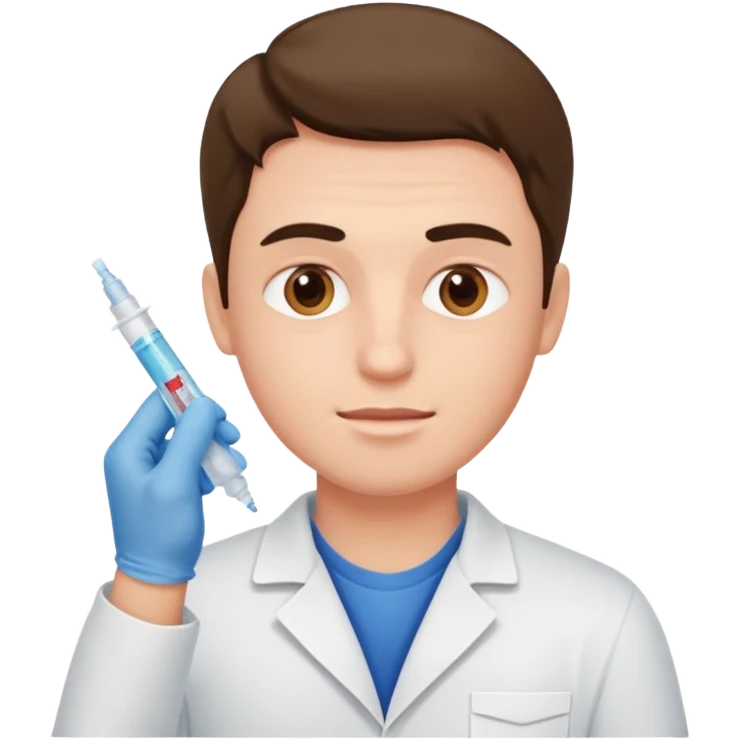 guy doing vaccine  emoji