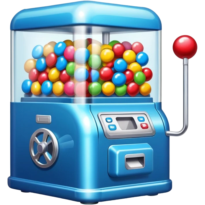 blue candy machine emoji