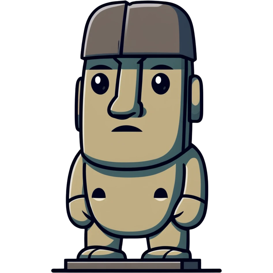 sigma moai emoji