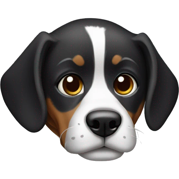Cachorro preto emoji