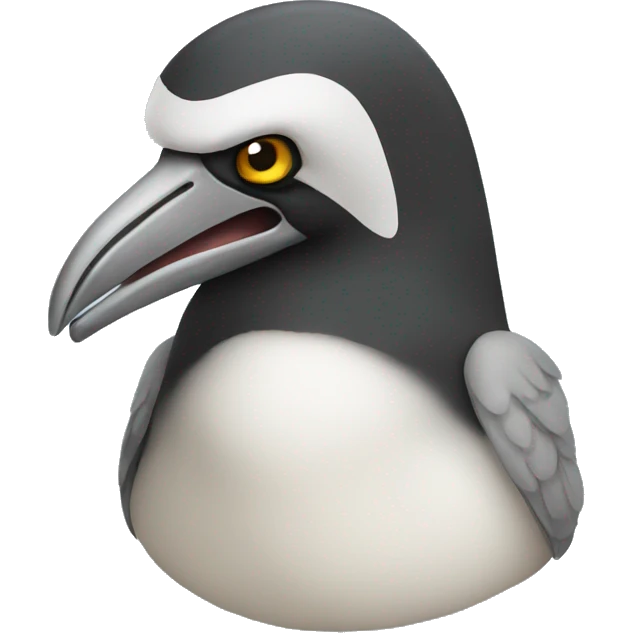 Booby bird emoji