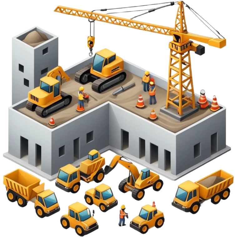 Construction site emoji
