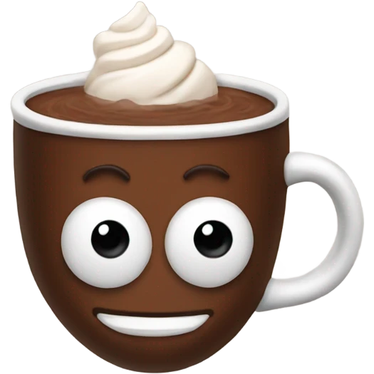 Hot chocolate  emoji
