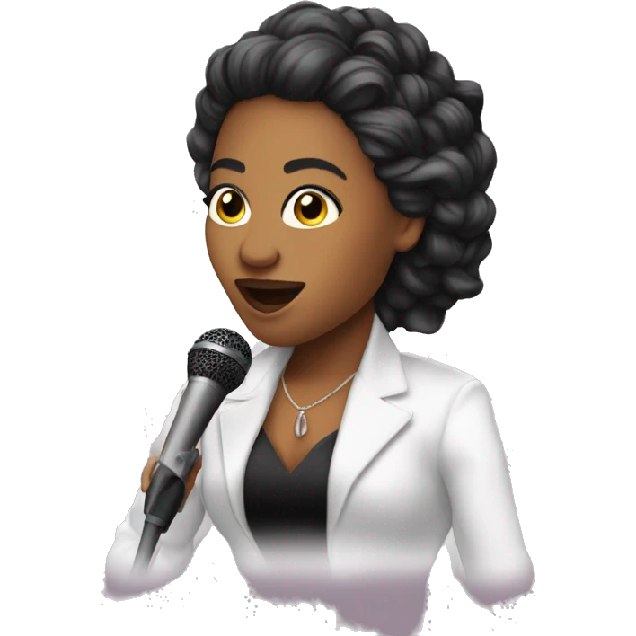 Chanteuse lyrique diva  emoji