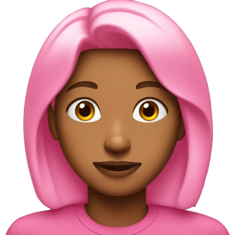 Pink emojis emoji