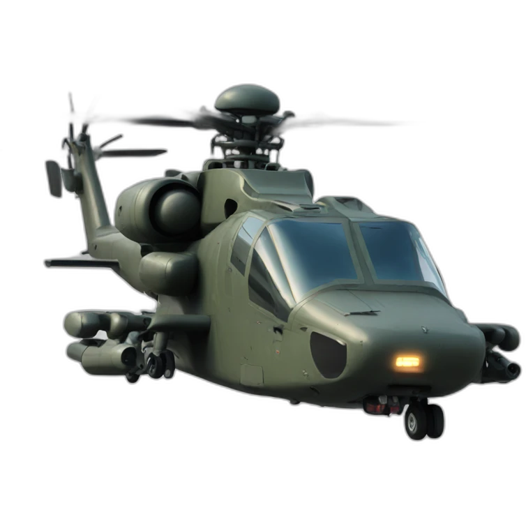 Attack helicopter emoji
