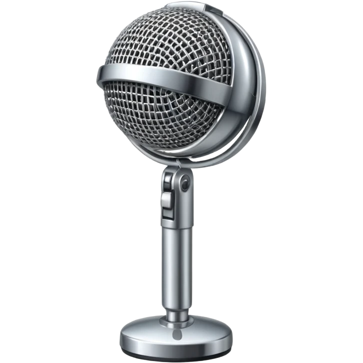 Microfone 🎤 Globo  emoji