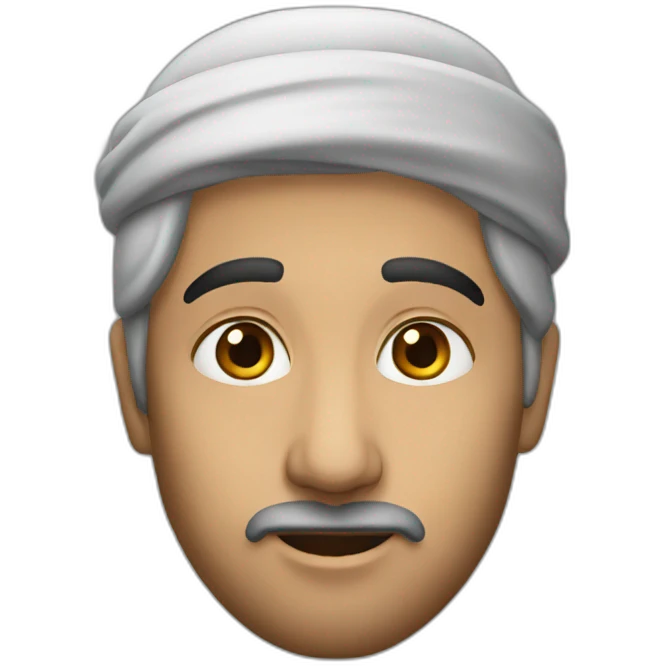 Un arabe emoji