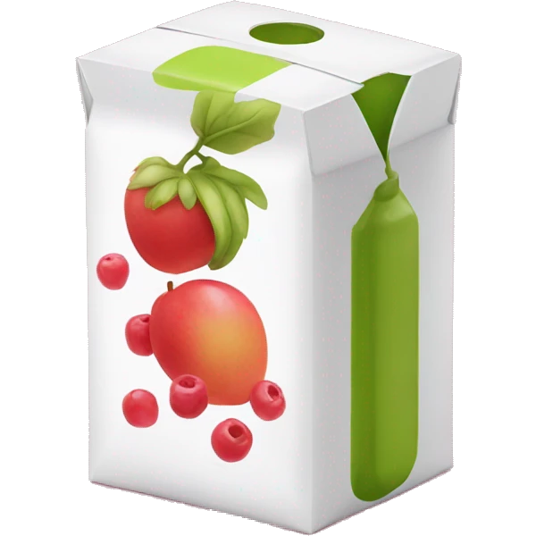 JUICE BOX emoji
